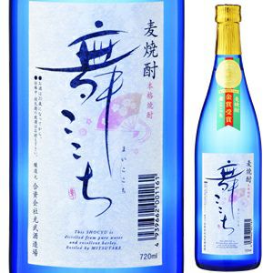 麦焼酎 舞ここちブルーボトル 720ml【焼酎】【麦焼酎】【むぎ